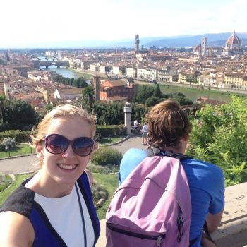 Florence vanaf de Piazza Michelangelo